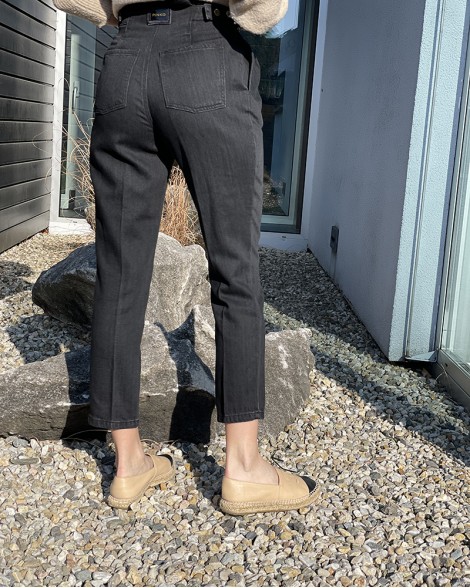 Džíny dámské Pinko CARA FASHION CARROT černé
